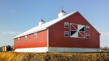 Barn built by Byler Builders